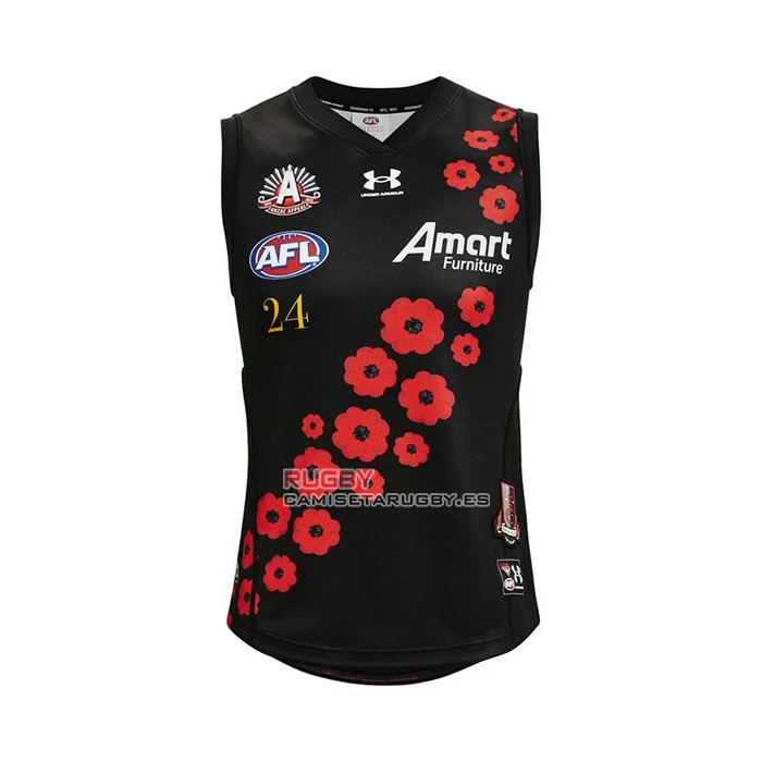 Camiseta Essendon Bombers AFL 2022